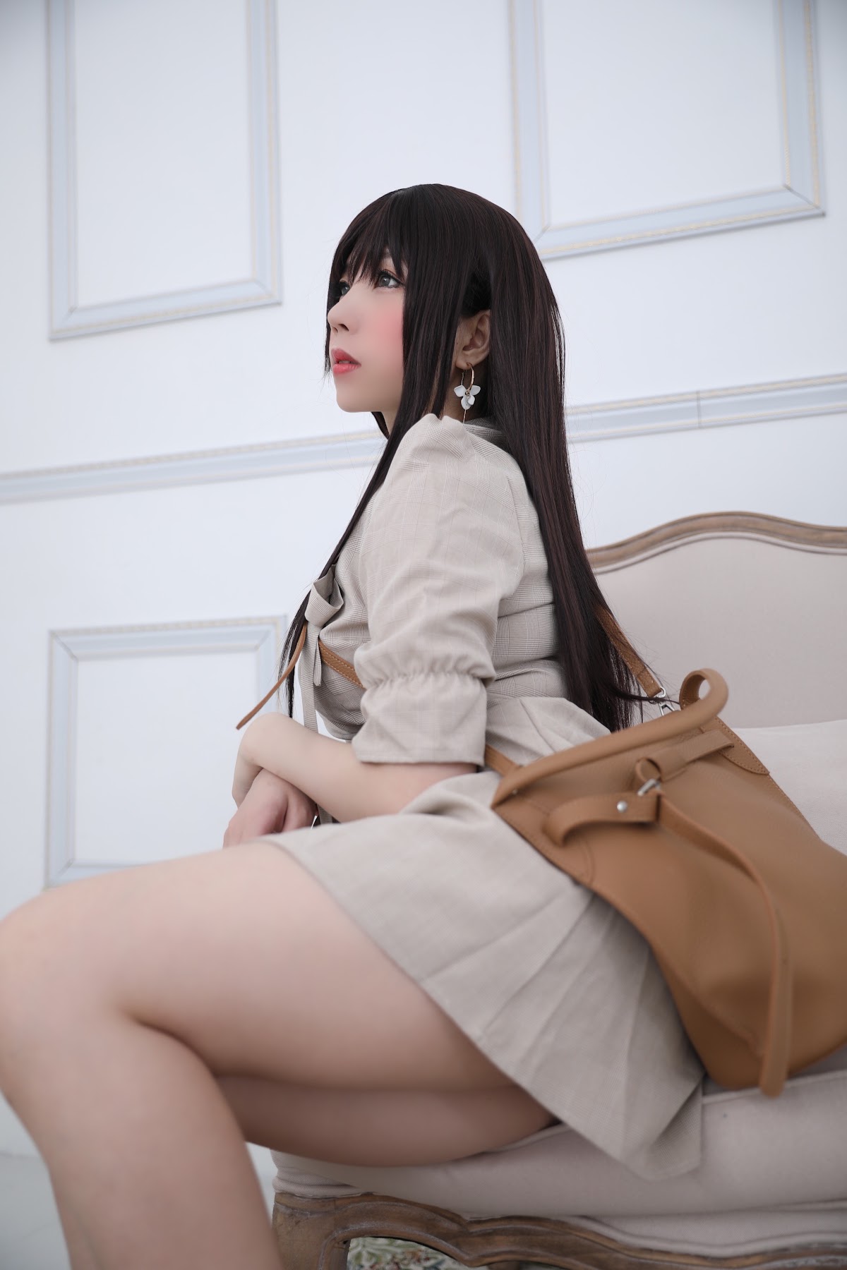 Coser@Kano Nozomi (鹿野希) Vol.04 格子衬衫 - P21