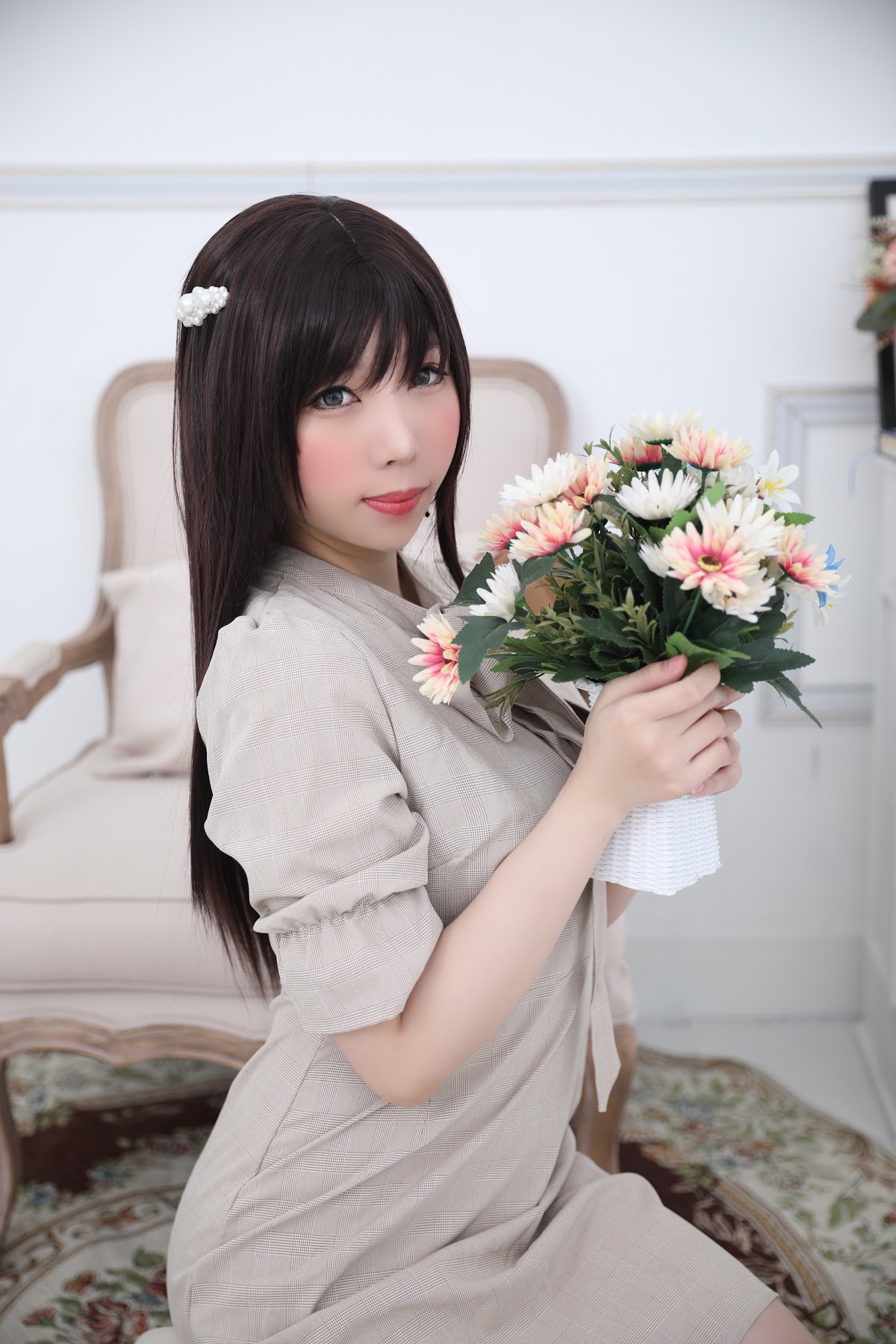 Coser@Kano Nozomi (鹿野希) Vol.04 格子衬衫 - P31