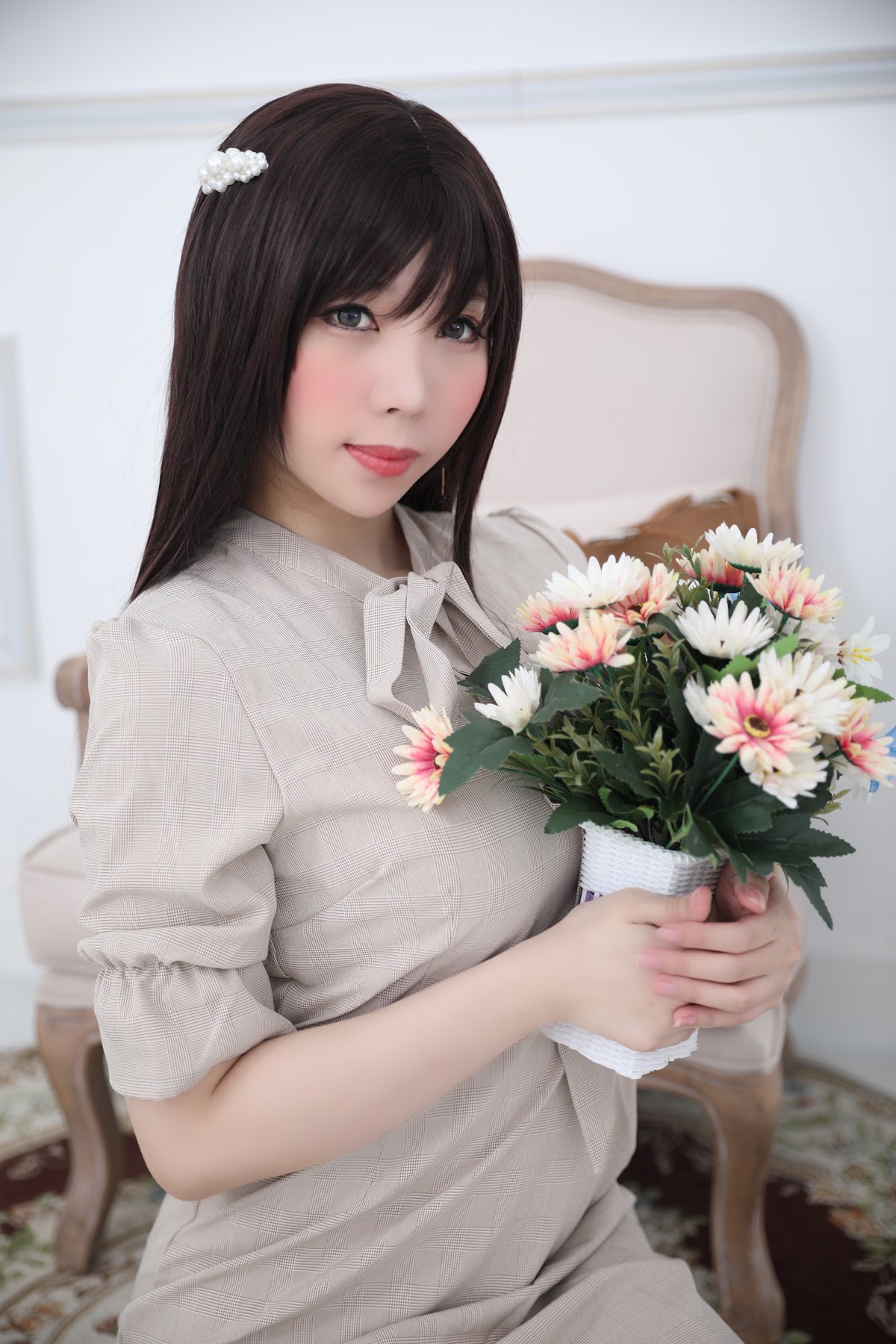 Coser@Kano Nozomi (鹿野希) Vol.04 格子衬衫 - P33