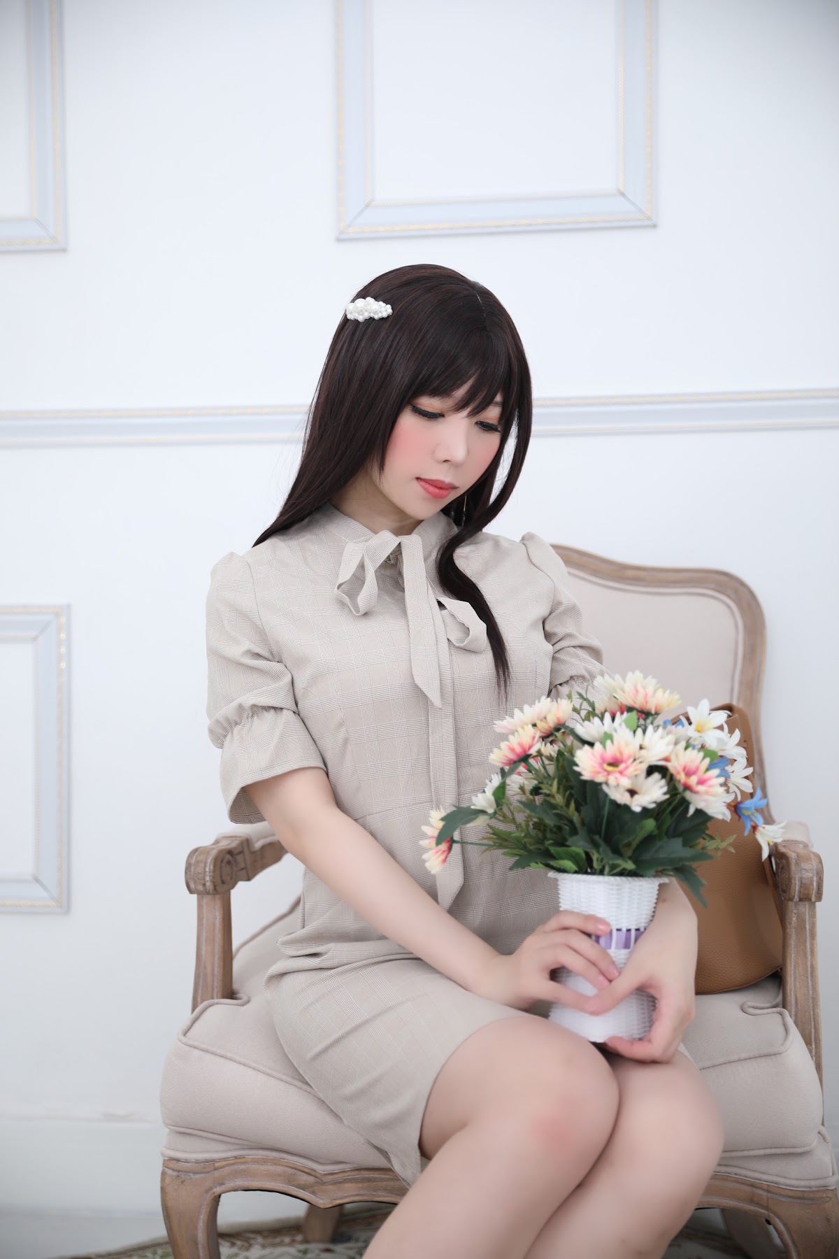 Coser@Kano Nozomi (鹿野希) Vol.04 格子衬衫 - P43
