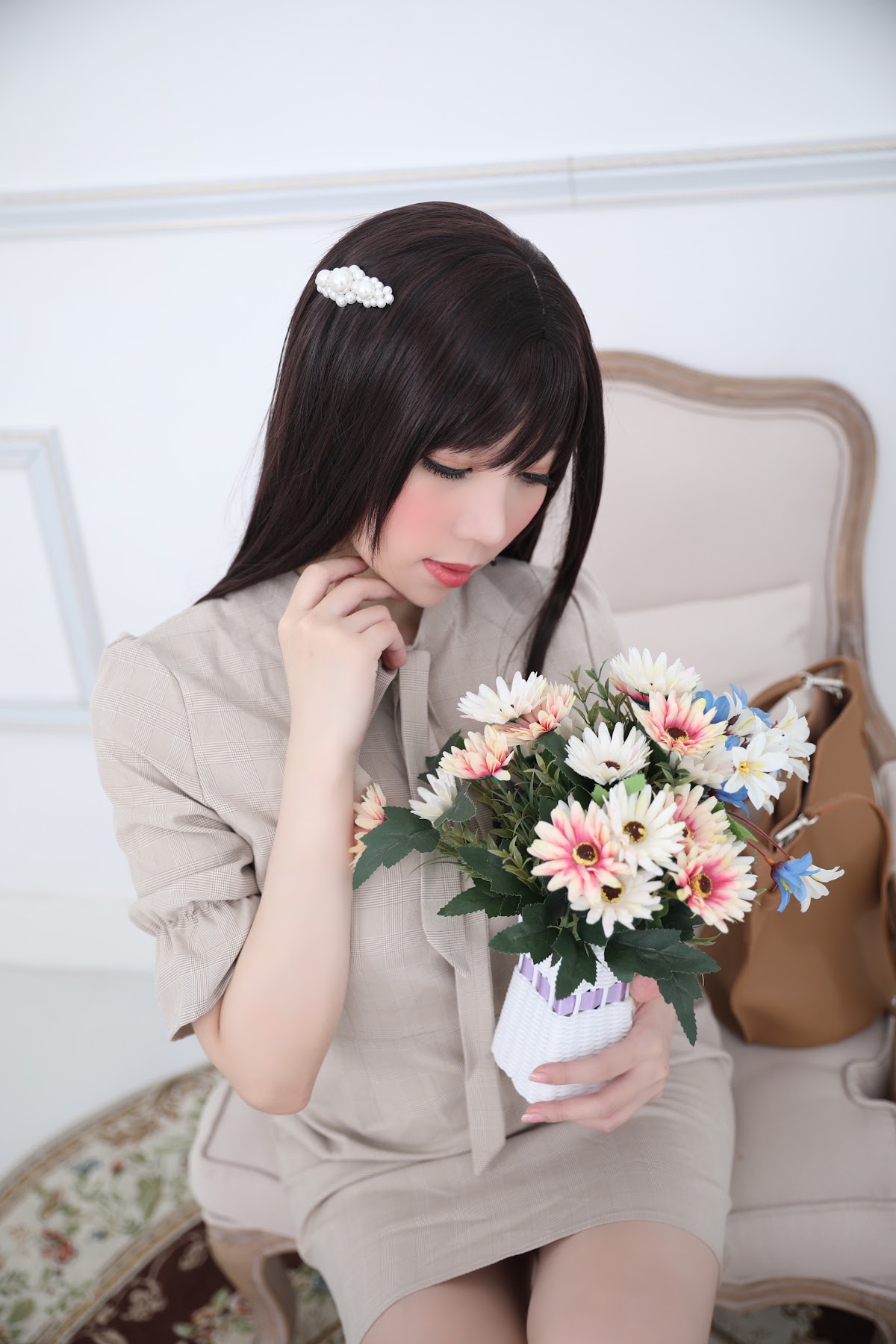 Coser@Kano Nozomi (鹿野希) Vol.04 格子衬衫 - P47