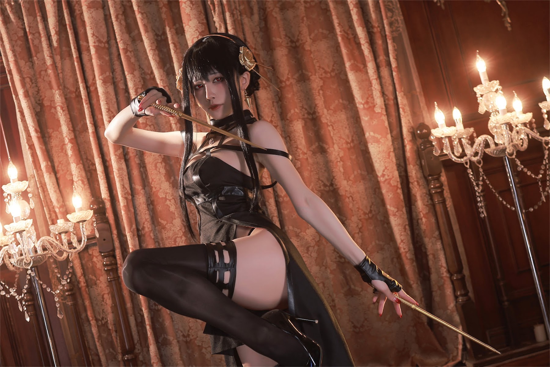 Coser@水淼Aqua Vol.124 约尔黑礼服 - P14