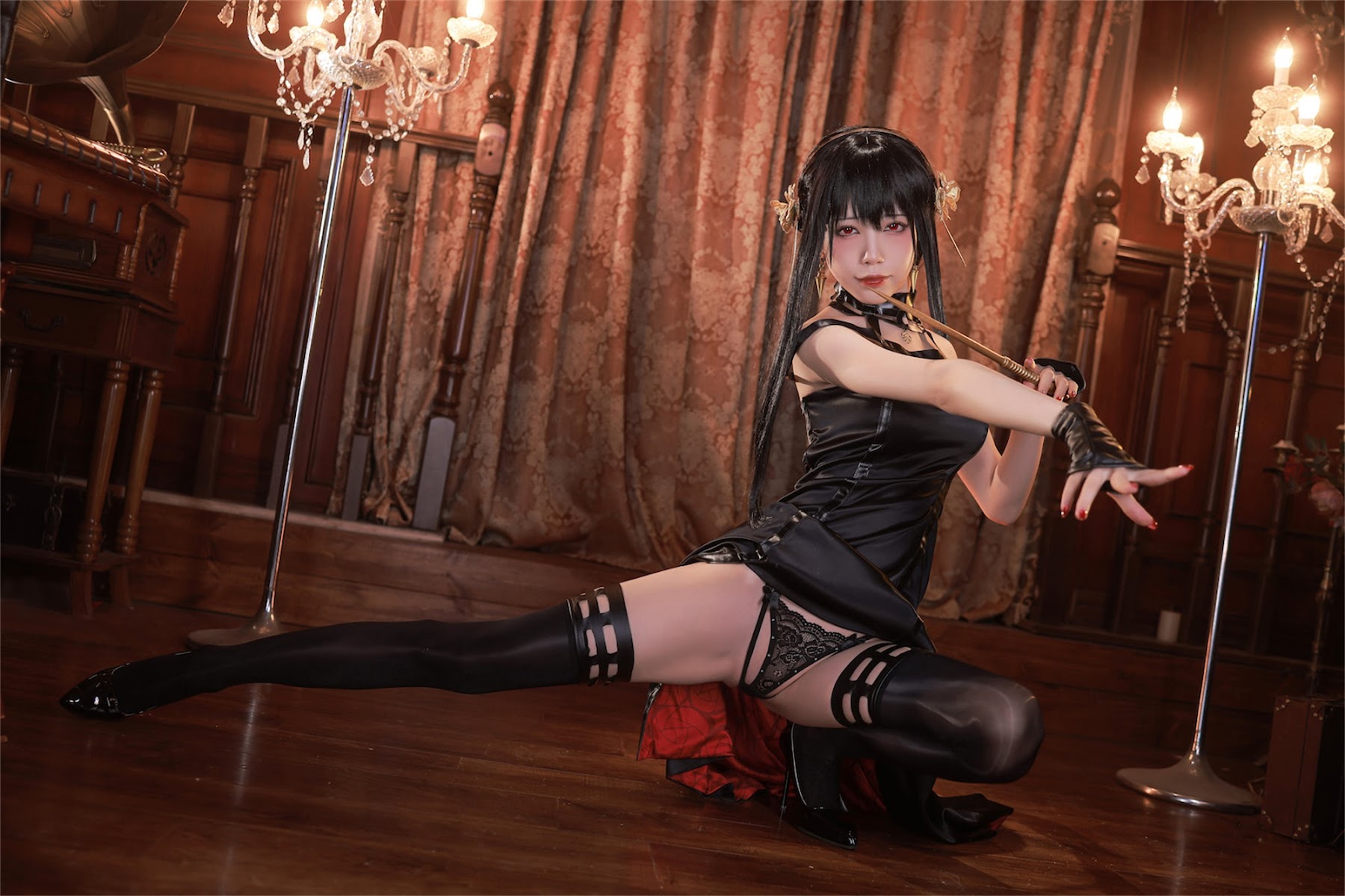 Coser@水淼Aqua Vol.124 约尔黑礼服 - P2