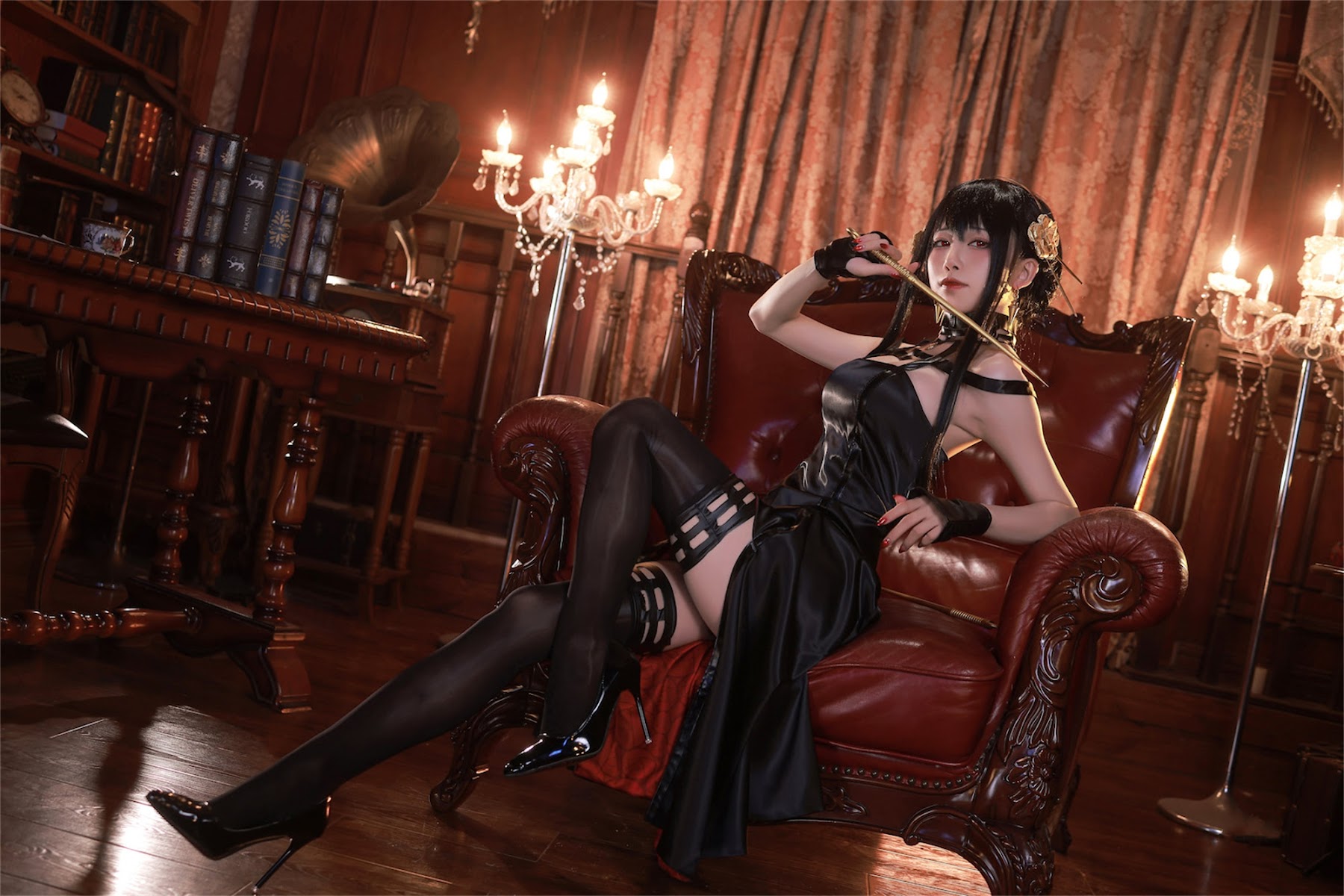 Coser@水淼Aqua Vol.124 约尔黑礼服 - P4
