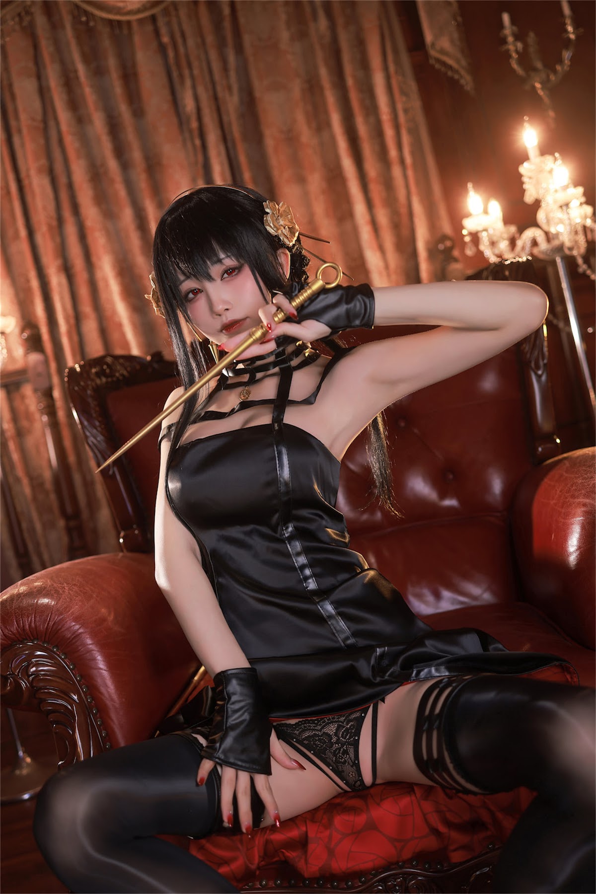 Coser@水淼Aqua Vol.124 约尔黑礼服 - P62