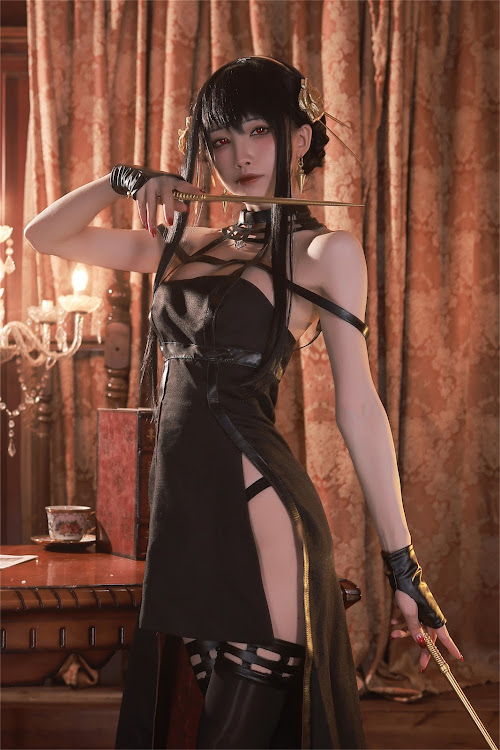 Coser@水淼Aqua Vol.124 约尔黑礼服