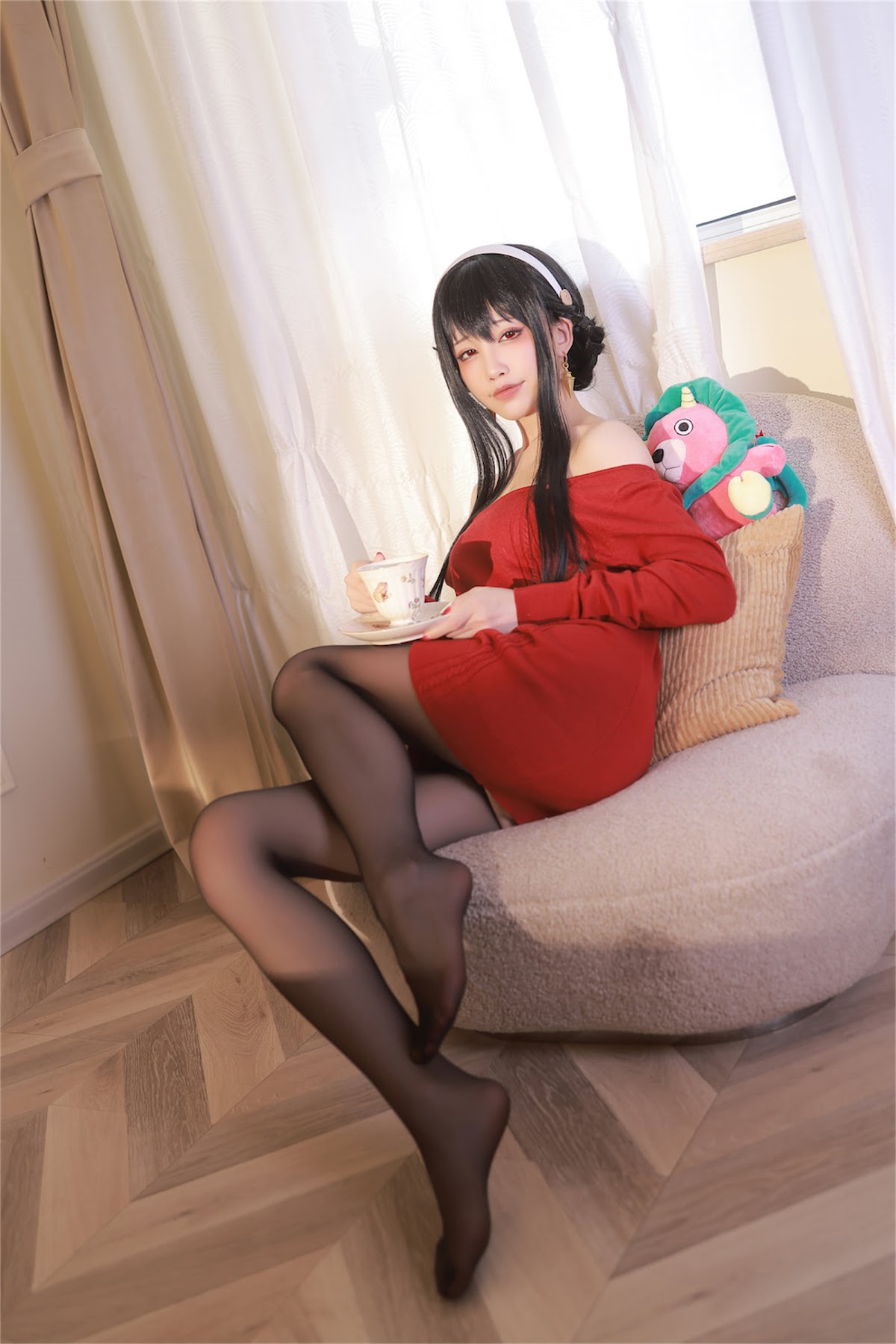 Coser@水淼Aqua Vol.125 红毛衣 - P1
