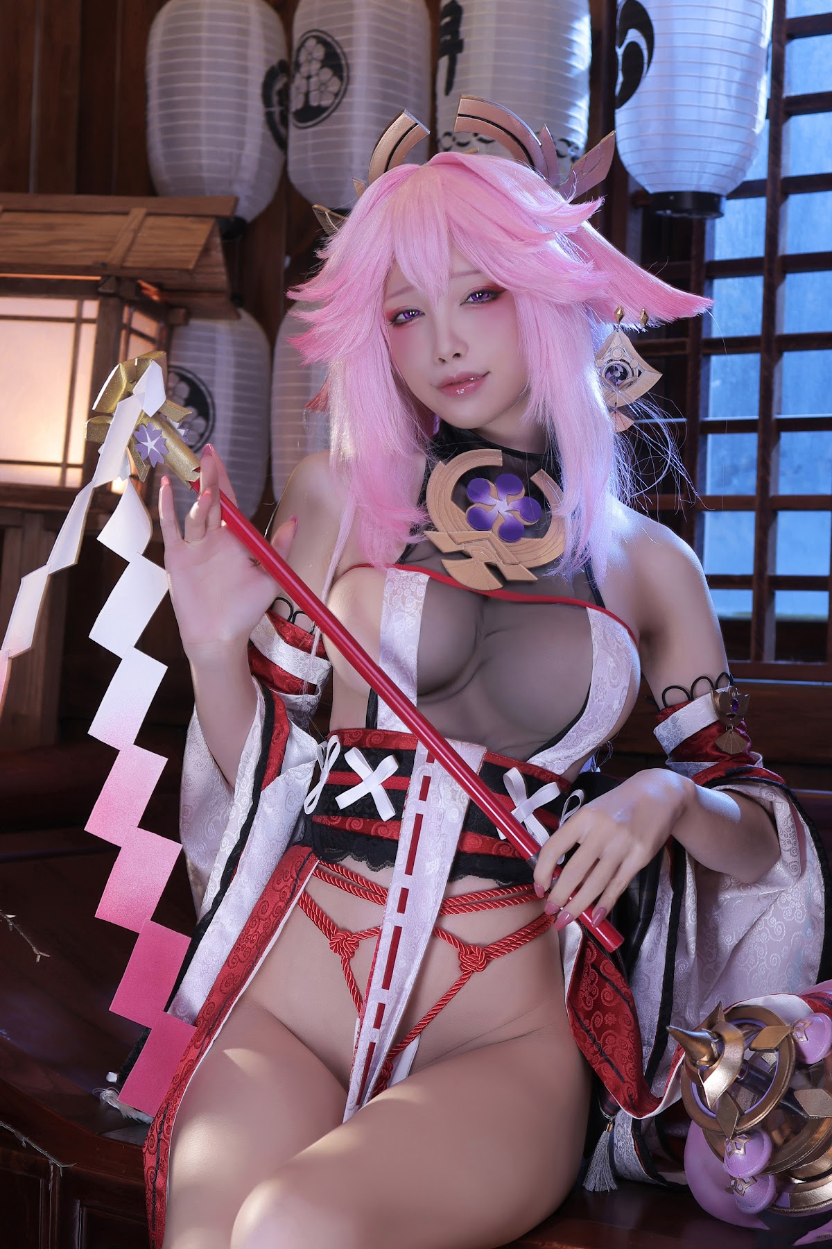 Coser@水淼Aqua Vol.134 新八重神子 - P9