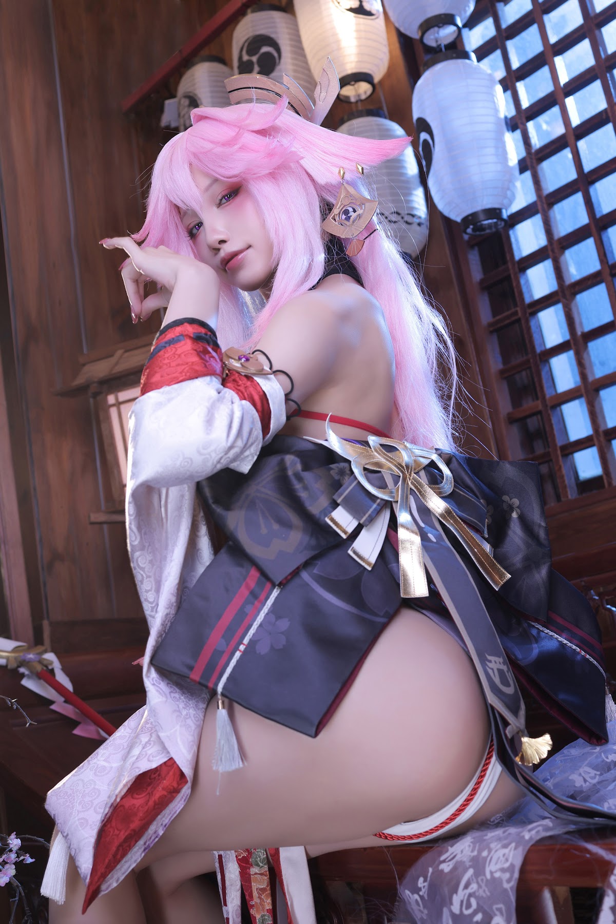 Coser@水淼Aqua Vol.134 新八重神子 - P28
