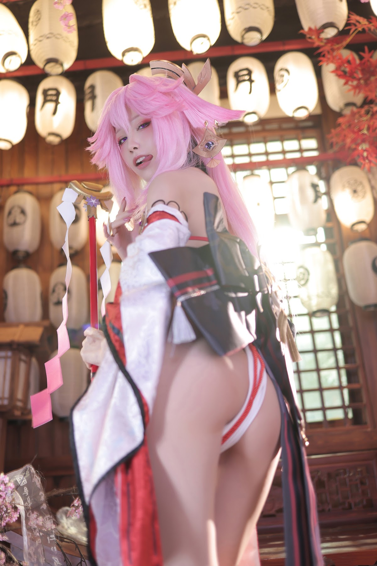 Coser@水淼Aqua Vol.134 新八重神子 - P3