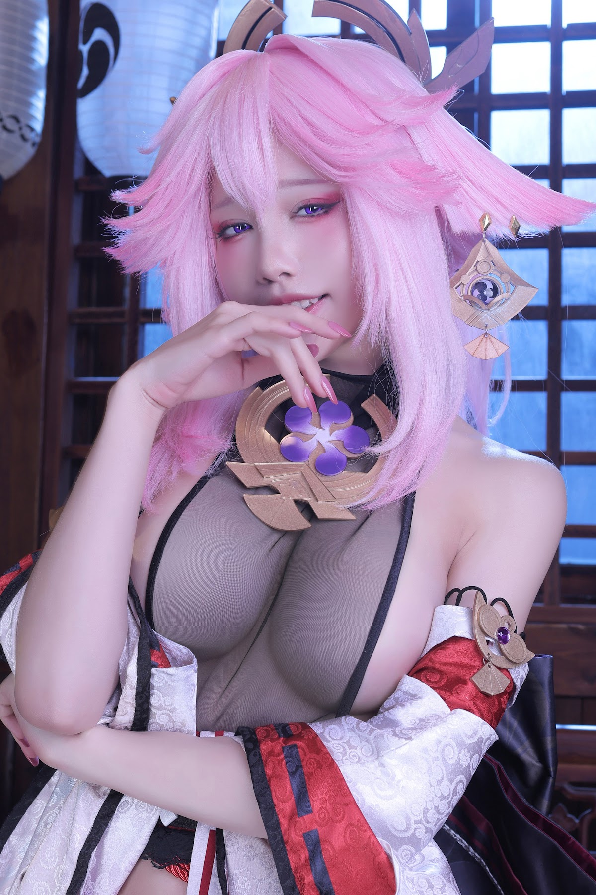 Coser@水淼Aqua Vol.134 新八重神子 - P40