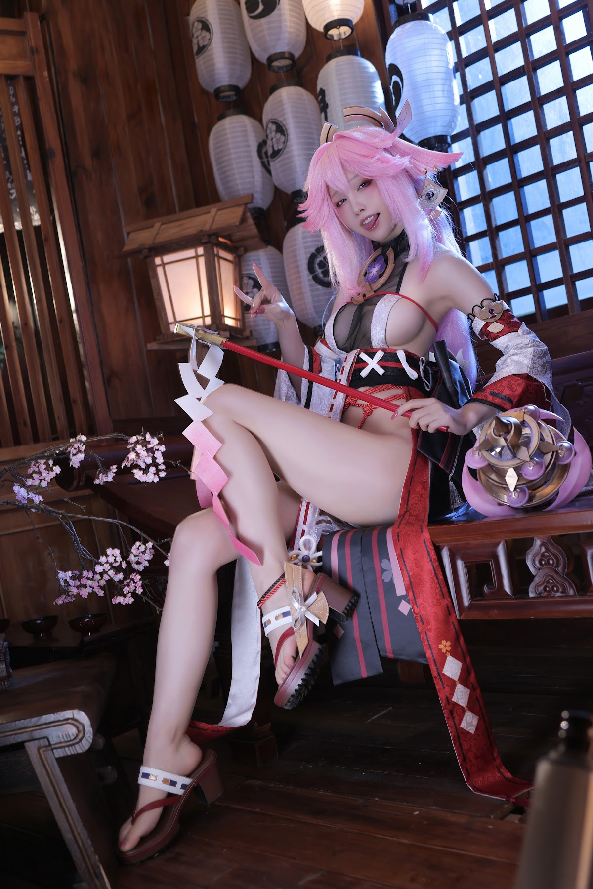 Coser@水淼Aqua Vol.134 新八重神子 - P5