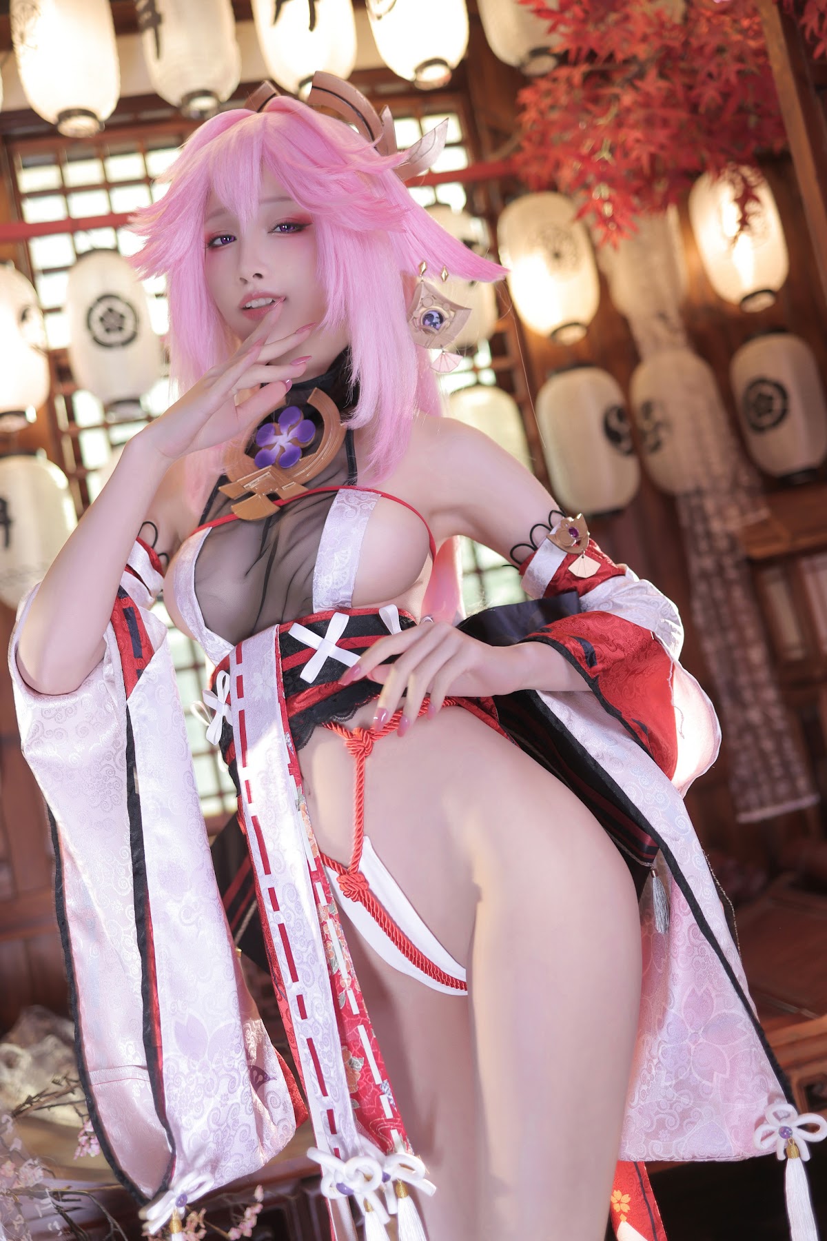 Coser@水淼Aqua Vol.134 新八重神子 - P66
