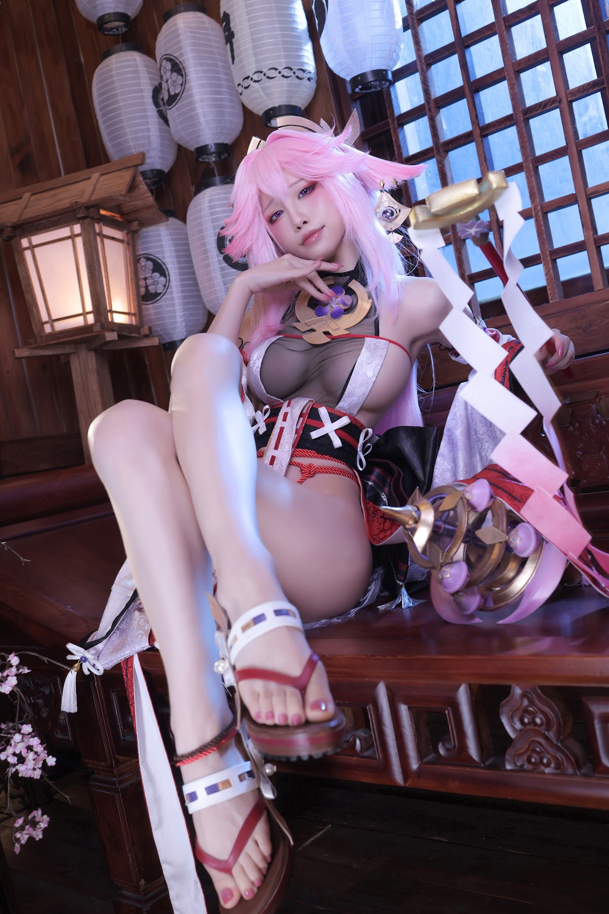Coser@水淼Aqua Vol.134 新八重神子 - P6