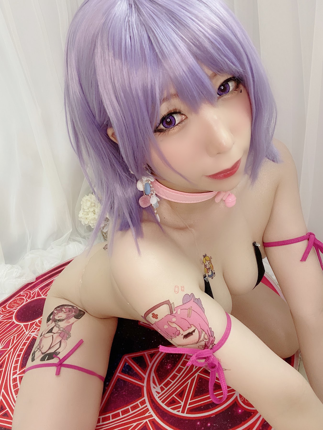 Coser@Kano Nozomi (鹿野希) Vol.19 淫纹姬写真 自撮り(動画入り) - P90