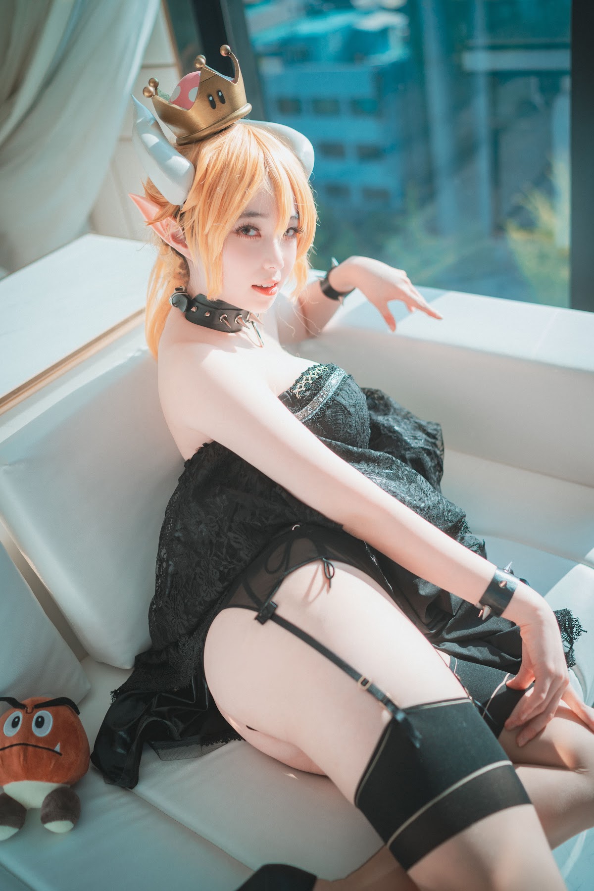 DJAWA Photo – Bambi (밤비) – Halloween with Bowsette (Super Mario Bros.) - P14