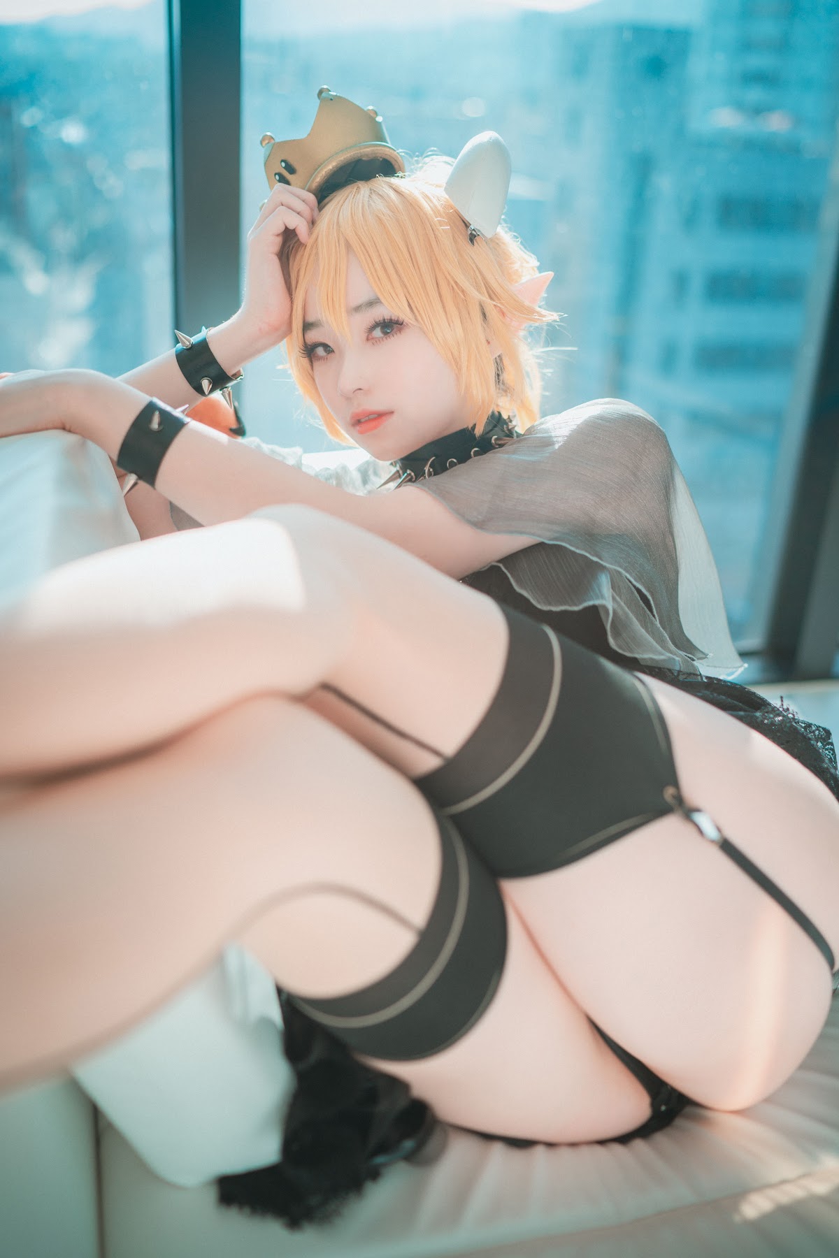 DJAWA Photo – Bambi (밤비) – Halloween with Bowsette (Super Mario Bros.) - P28