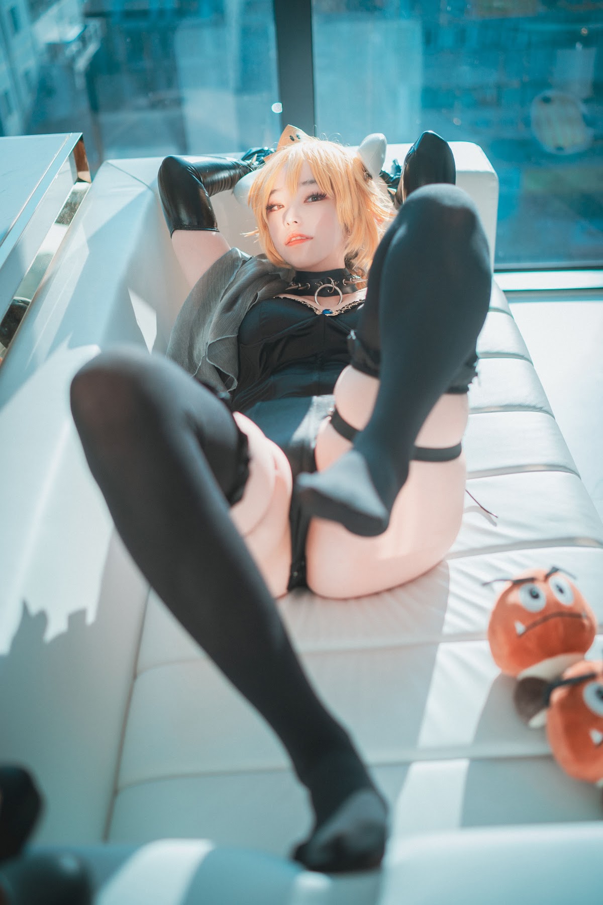 DJAWA Photo – Bambi (밤비) – Halloween with Bowsette (Super Mario Bros.) - P40