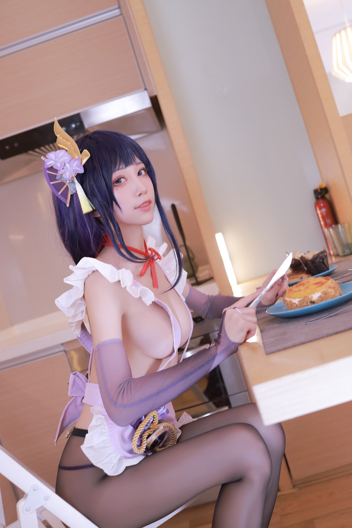 Coser@水淼Aqua Vol.110 雷电将军 - P100