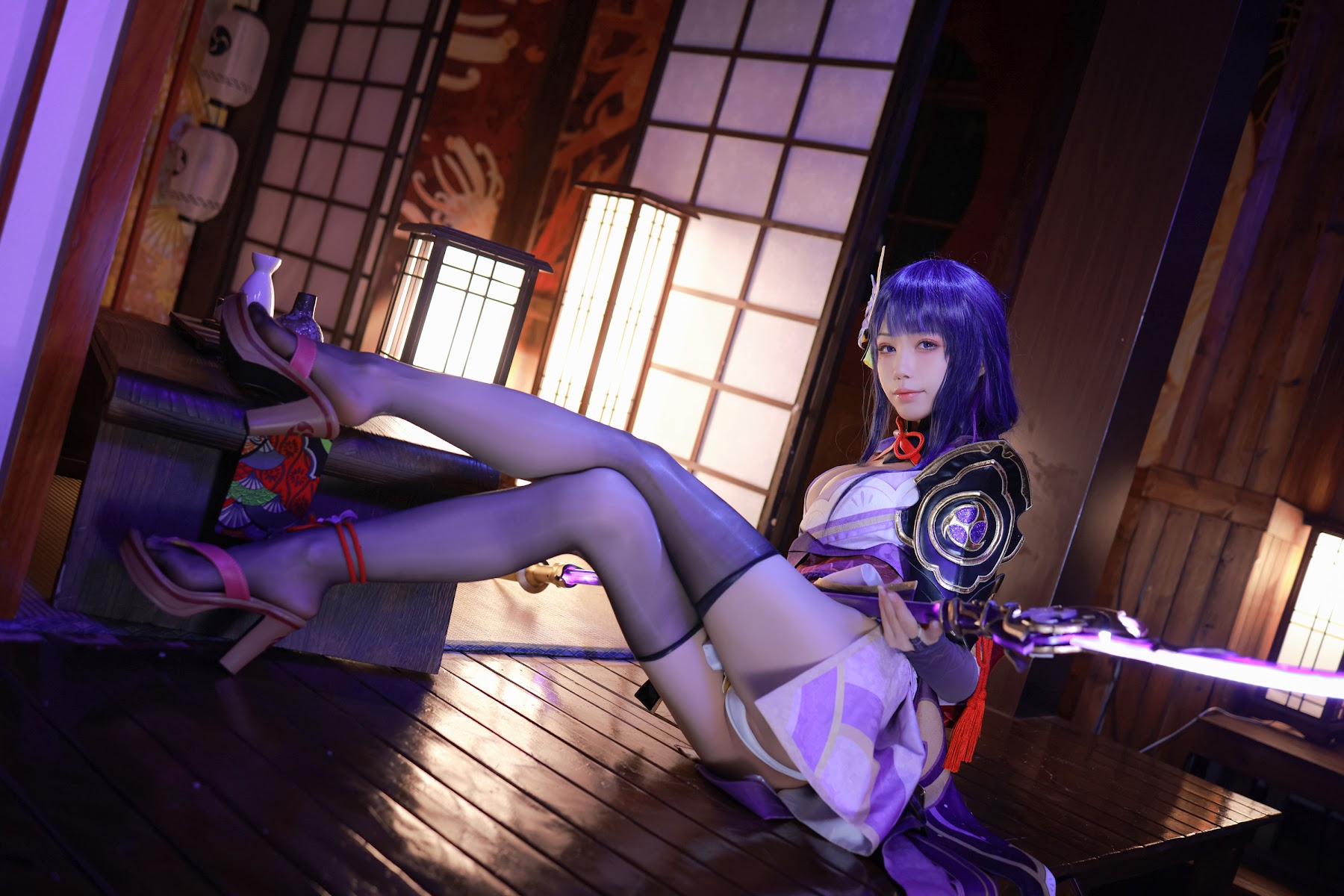 Coser@水淼Aqua Vol.110 雷电将军 - P12