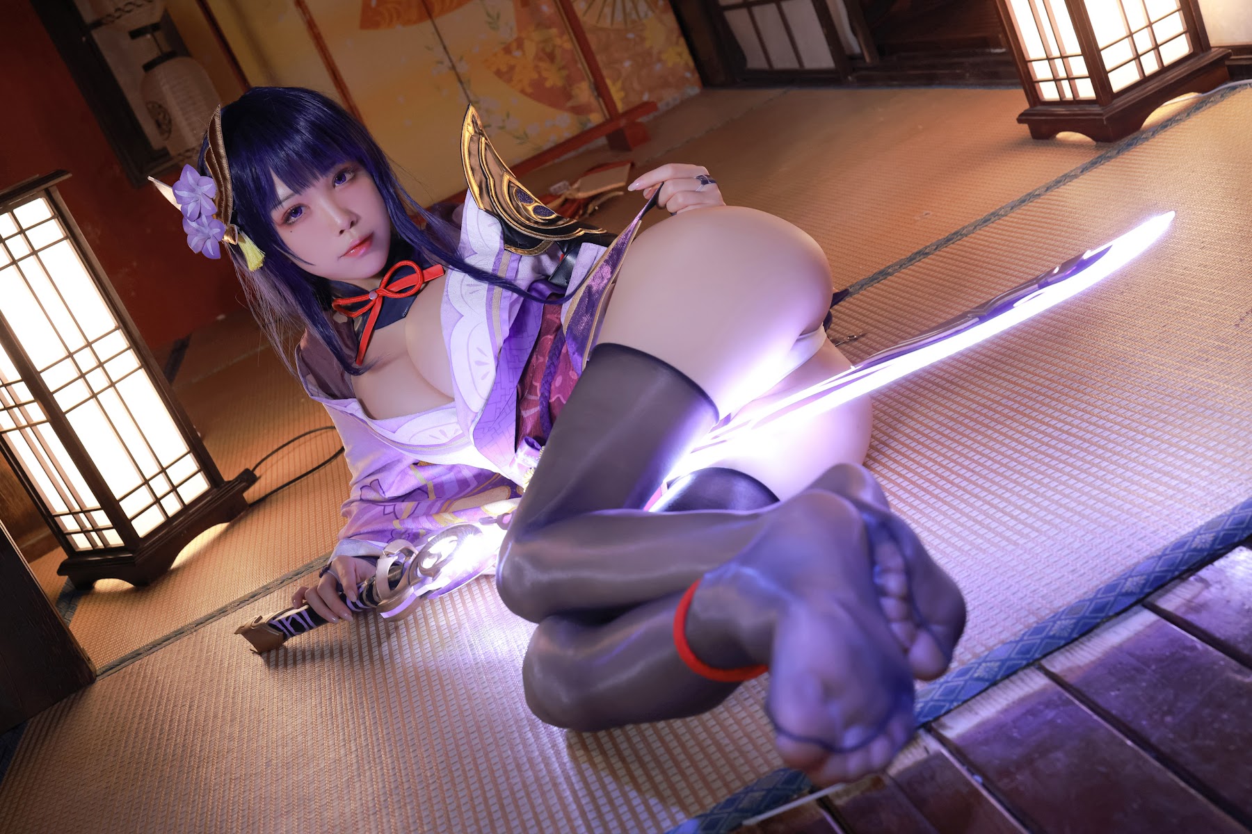 Coser@水淼Aqua Vol.110 雷电将军 - P15