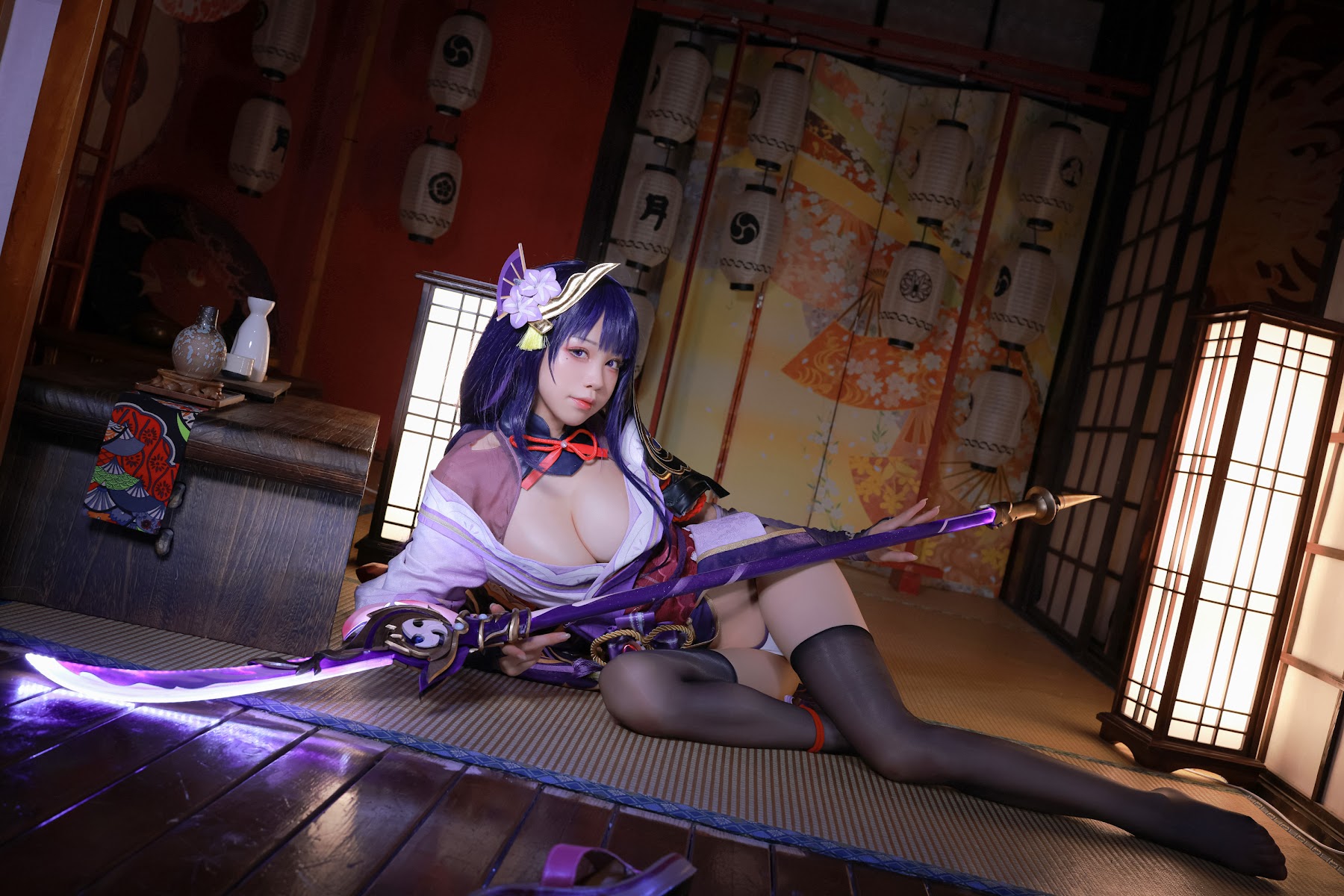 Coser@水淼Aqua Vol.110 雷电将军 - P24