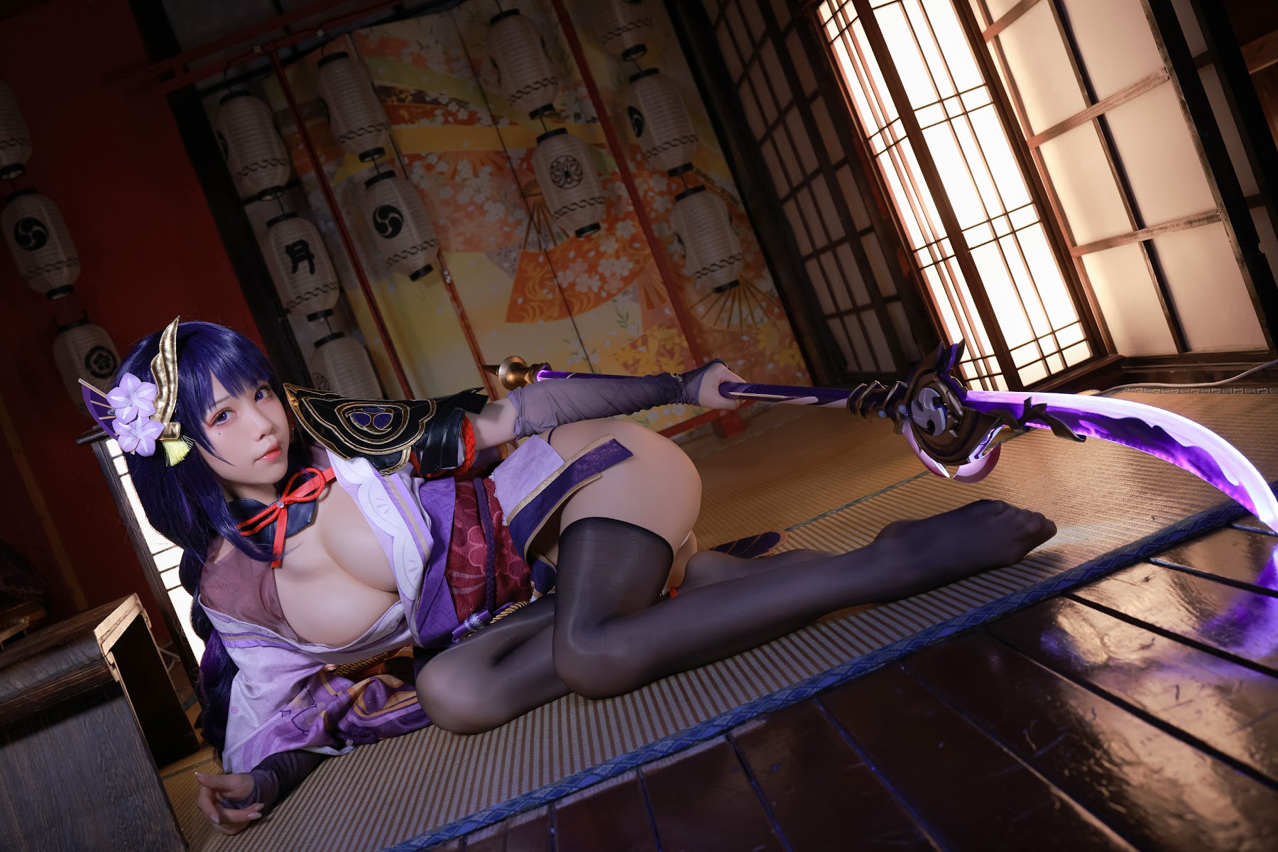 Coser@水淼Aqua Vol.110 雷电将军 - P25