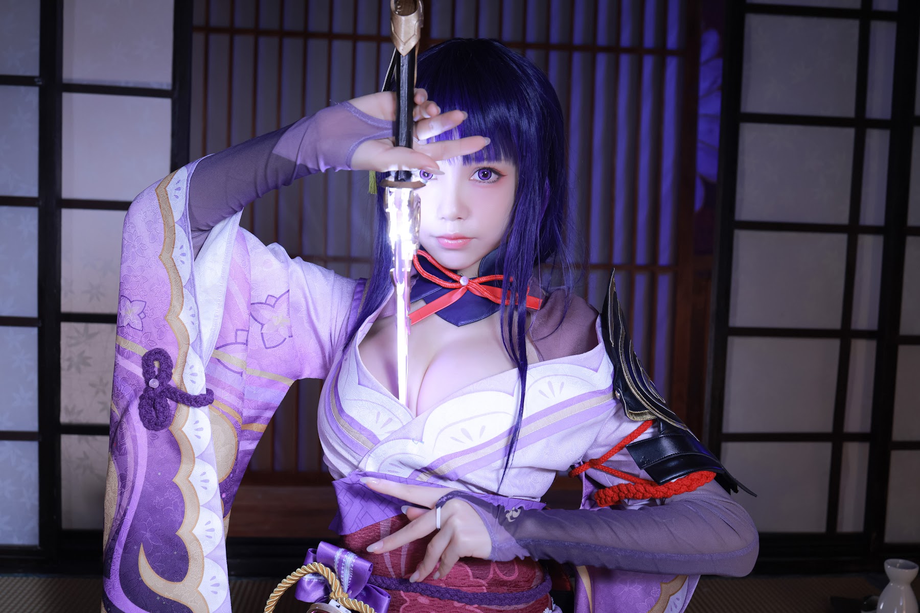 Coser@水淼Aqua Vol.110 雷电将军 - P29