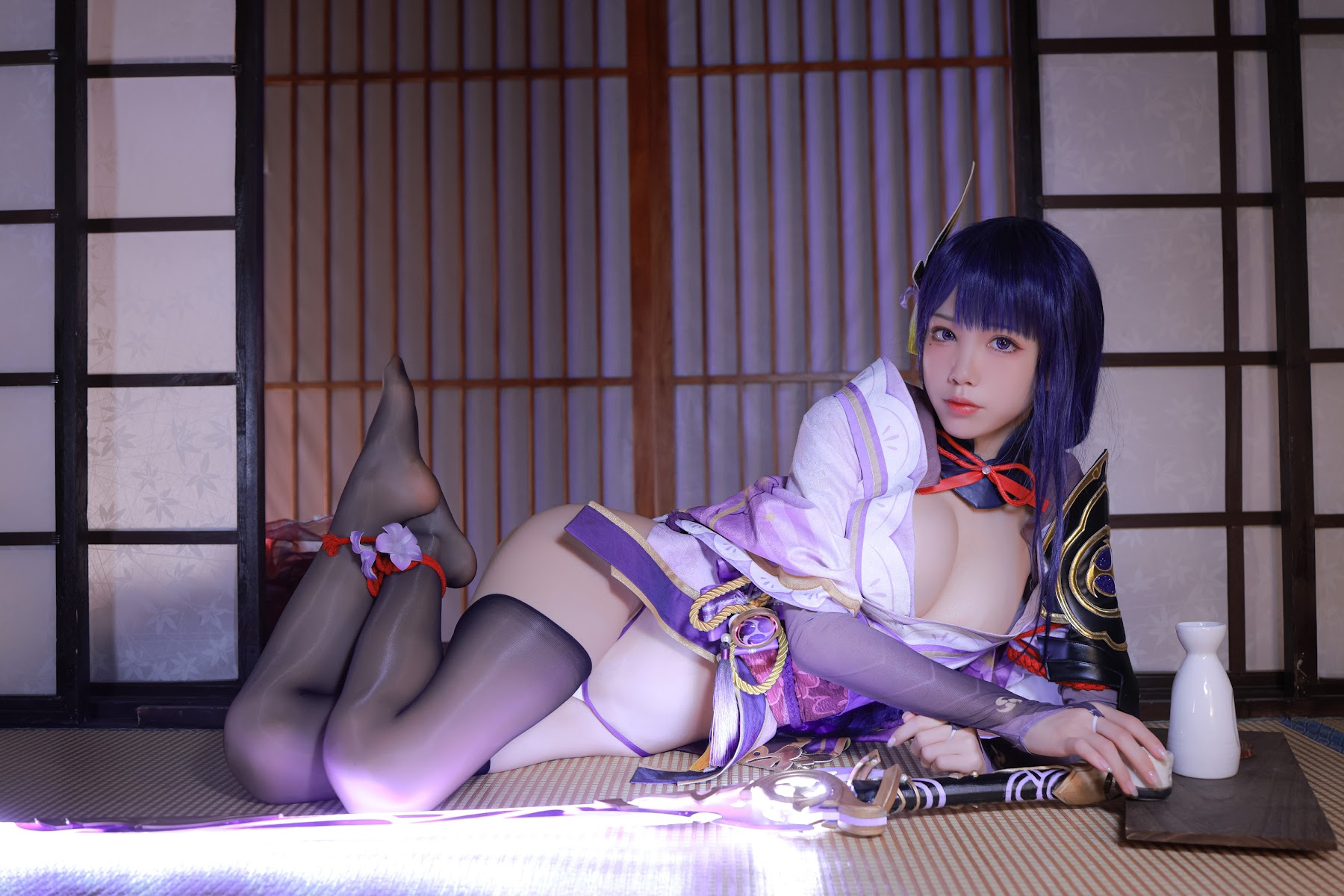 Coser@水淼Aqua Vol.110 雷电将军 - P33