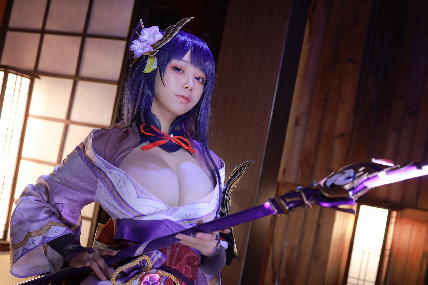 Coser@水淼Aqua Vol.110 雷电将军 - P34