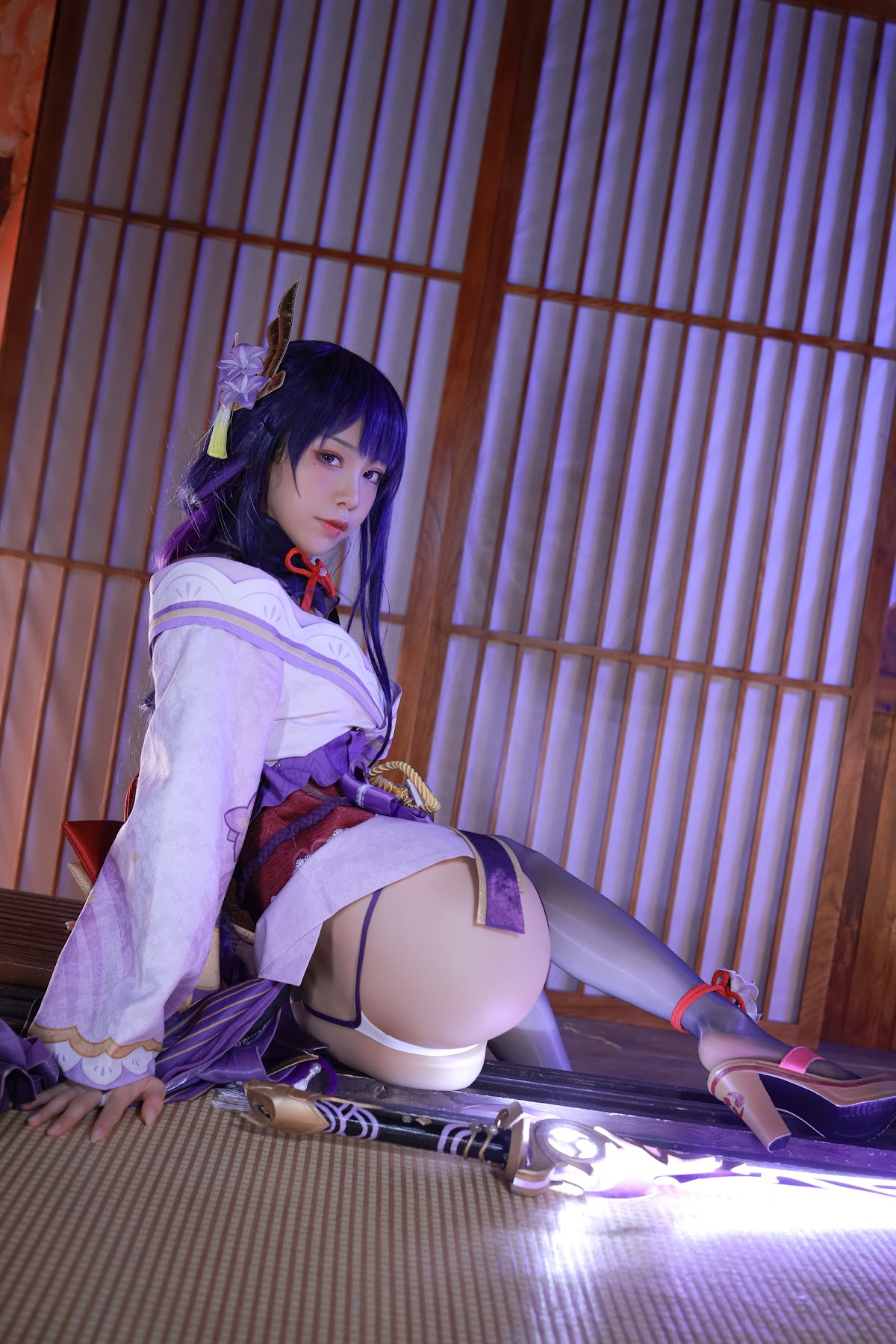 Coser@水淼Aqua Vol.110 雷电将军 - P37