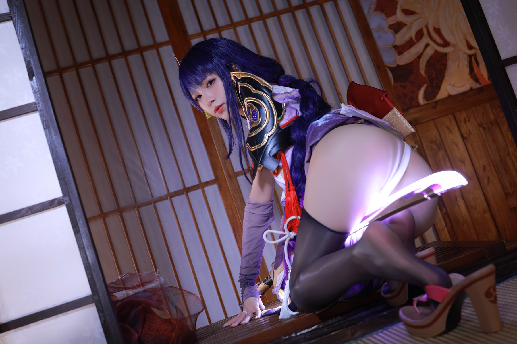Coser@水淼Aqua Vol.110 雷电将军 - P40