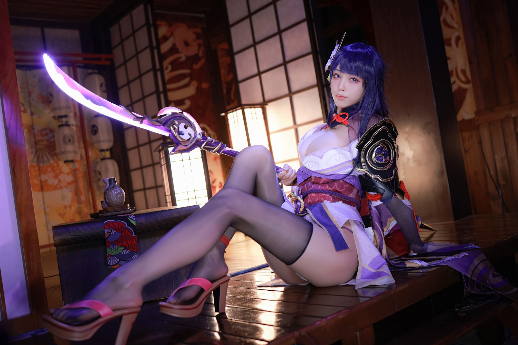 Coser@水淼Aqua Vol.110 雷电将军 - P45