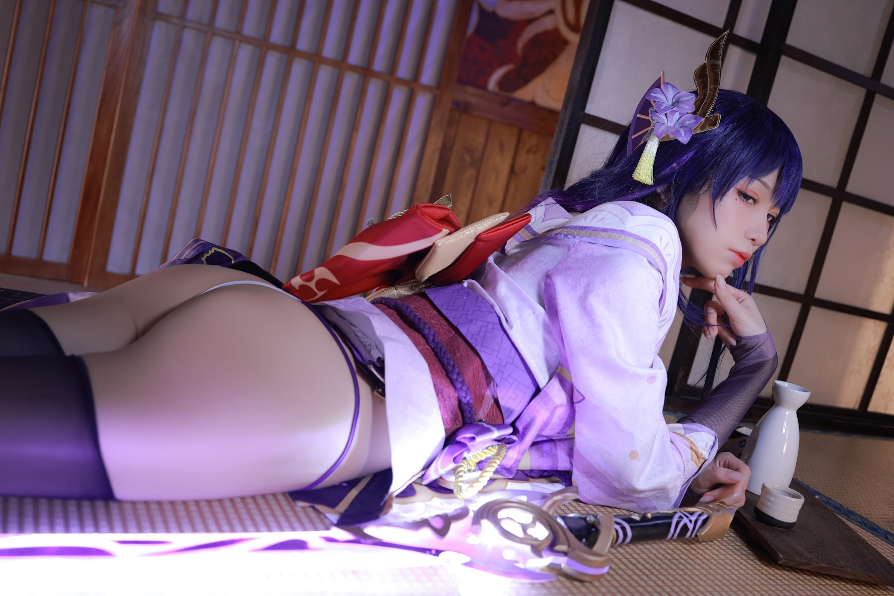 Coser@水淼Aqua Vol.110 雷电将军 - P46