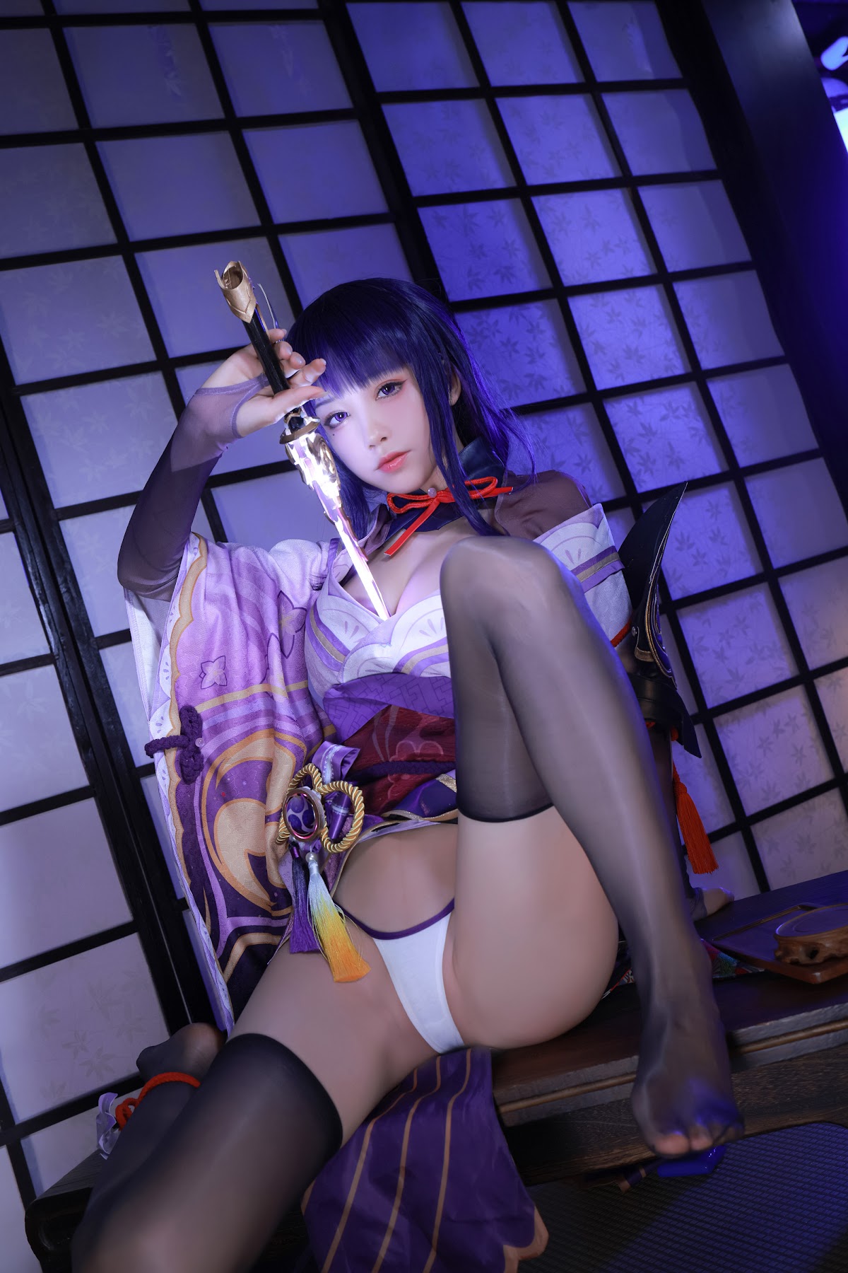 Coser@水淼Aqua Vol.110 雷电将军 - P49