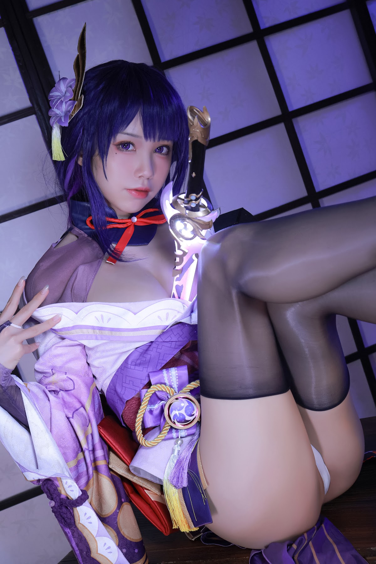 Coser@水淼Aqua Vol.110 雷电将军 - P52