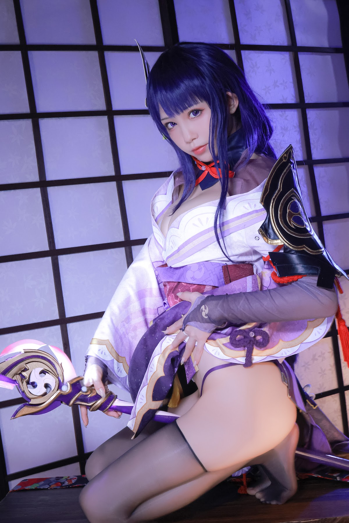 Coser@水淼Aqua Vol.110 雷电将军 - P62