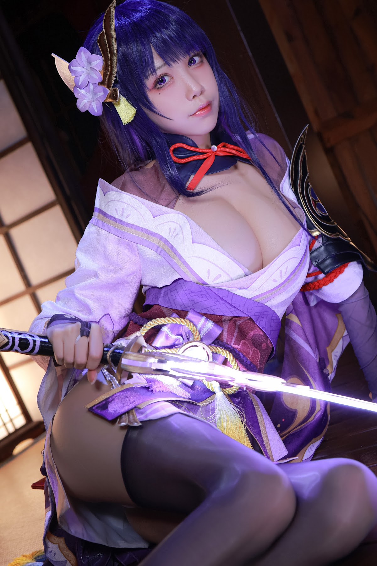 Coser@水淼Aqua Vol.110 雷电将军 - P80