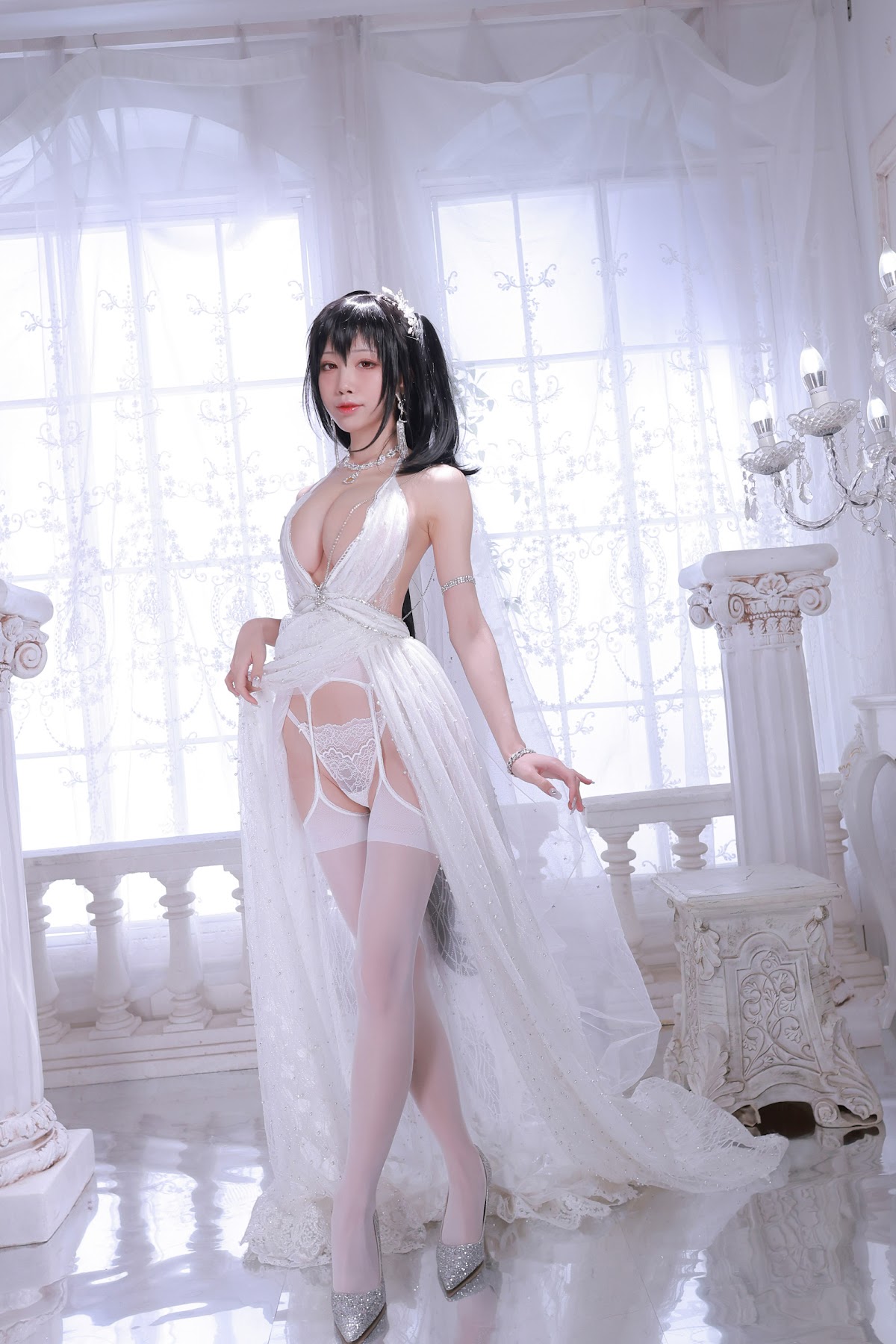 Coser@水淼Aqua Vol.107 大凤婚纱 - P11