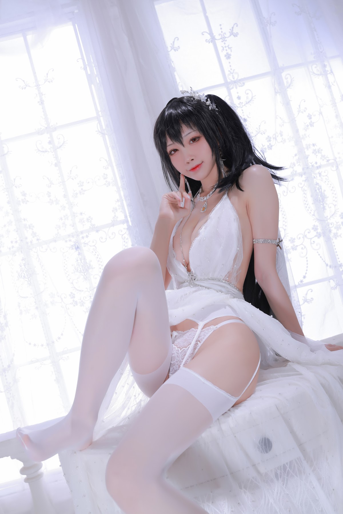 Coser@水淼Aqua Vol.107 大凤婚纱 - P14