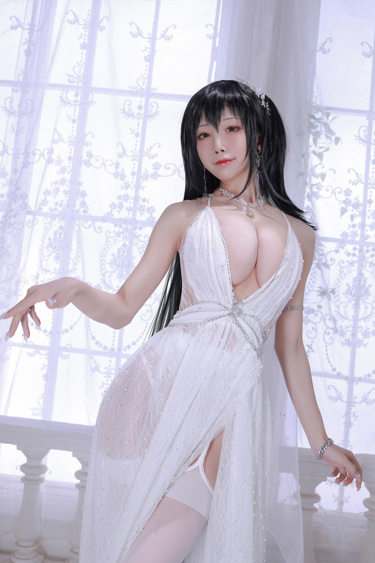 Coser@水淼Aqua Vol.107 大凤婚纱 - P22