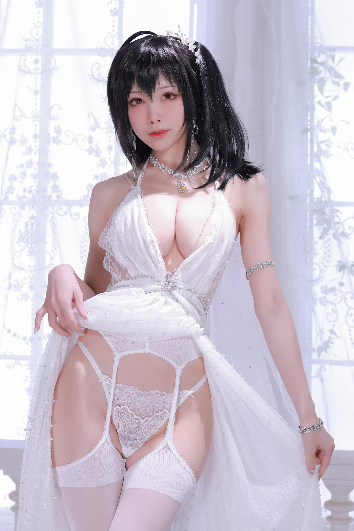 Coser@水淼Aqua Vol.107 大凤婚纱 - P33