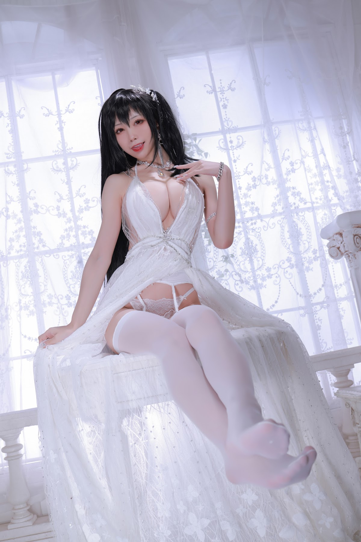 Coser@水淼Aqua Vol.107 大凤婚纱 - P4