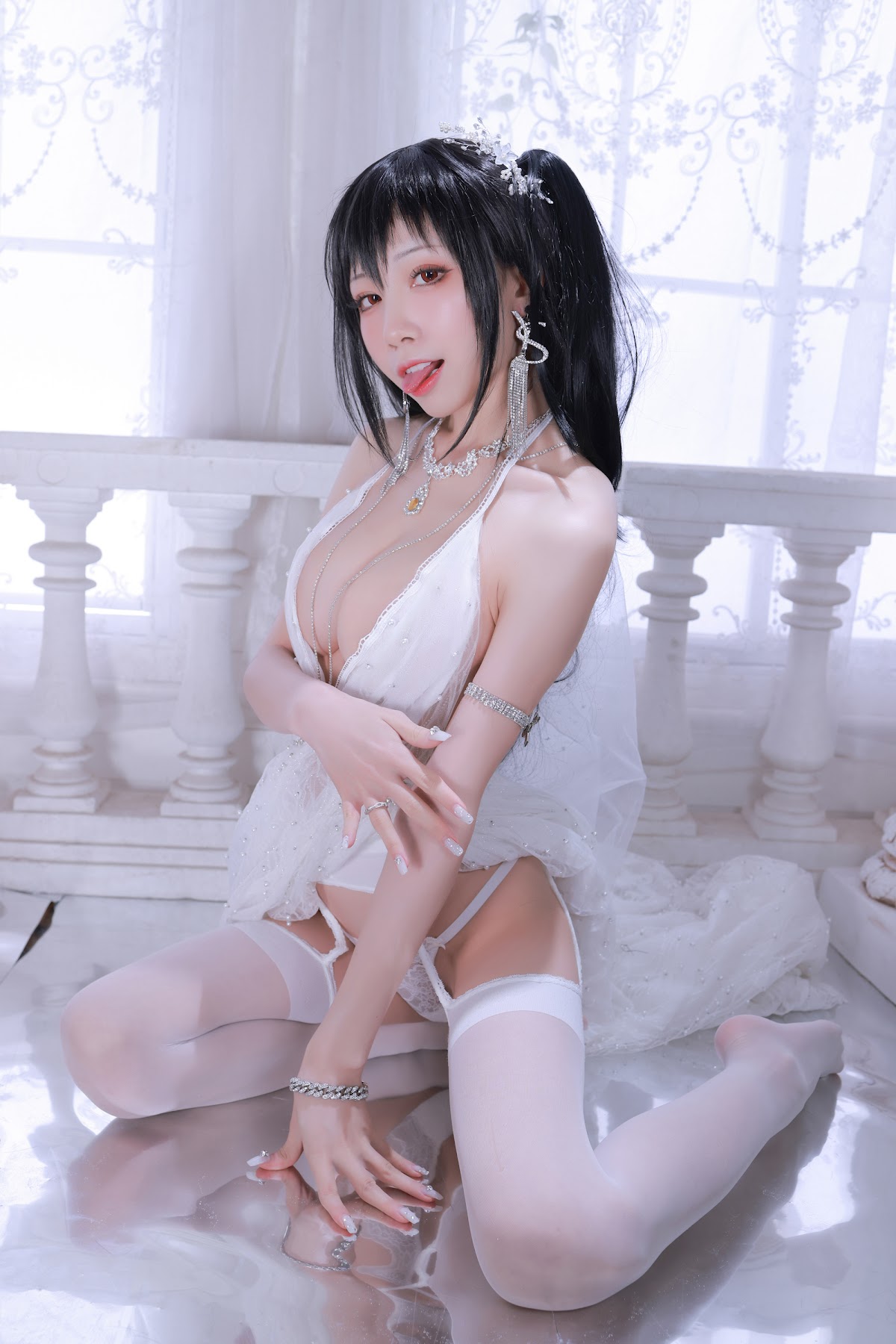 Coser@水淼Aqua Vol.107 大凤婚纱 - P50