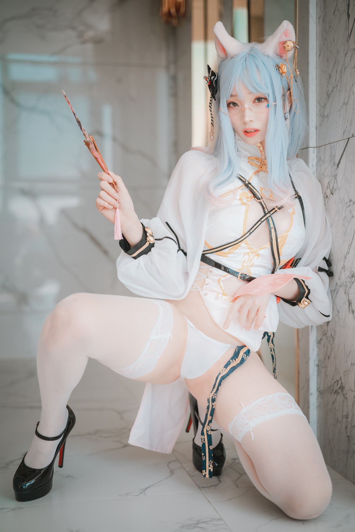 DJAWA Photo – Bambi (밤비) – Le Chat Porte un Qípáo - P32