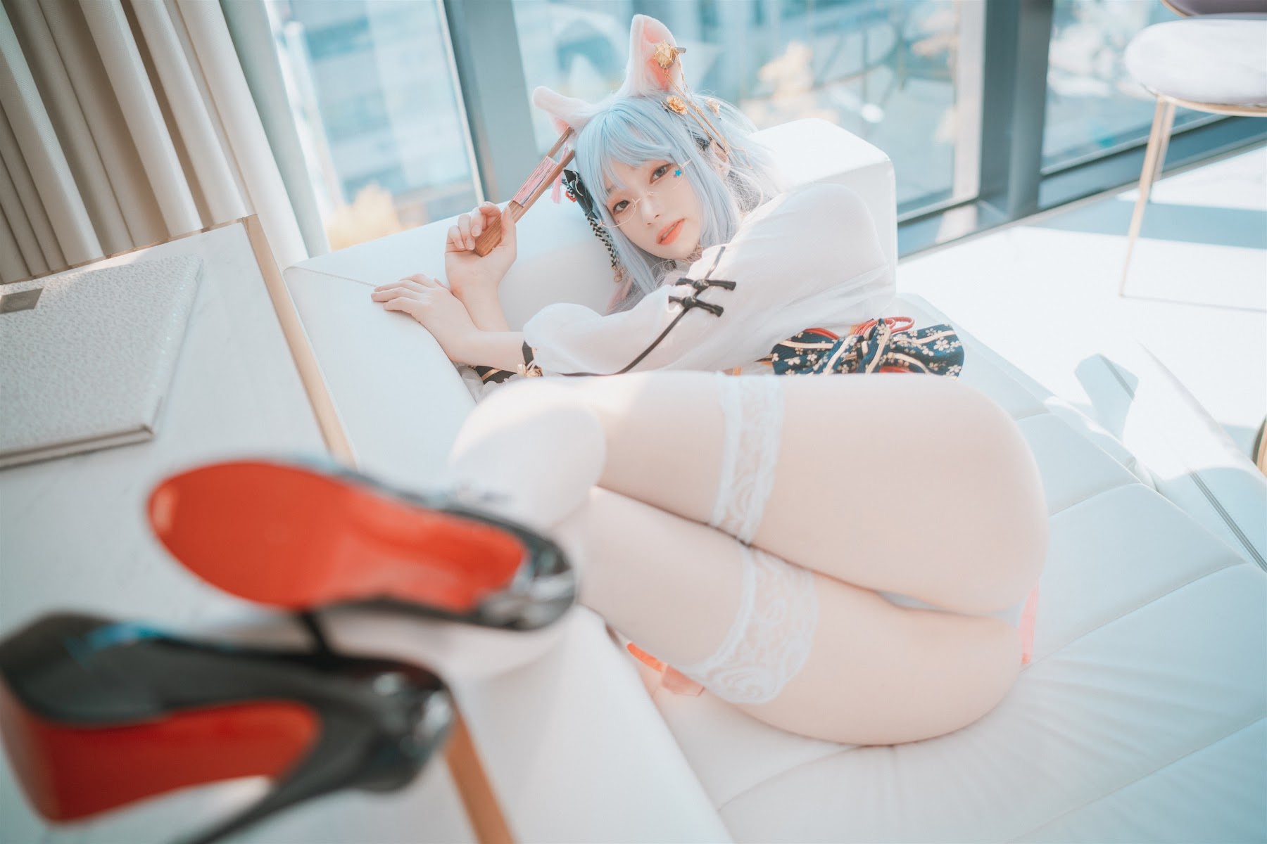 DJAWA Photo – Bambi (밤비) – Le Chat Porte un Qípáo - P54