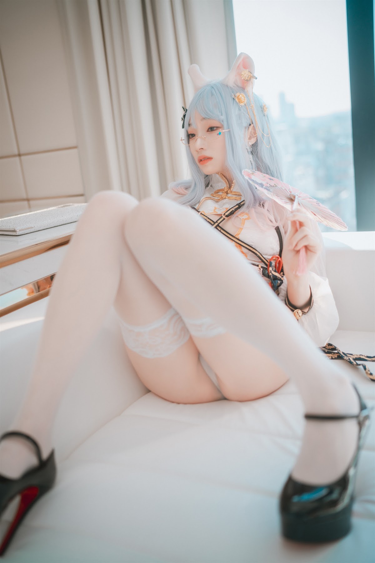 DJAWA Photo – Bambi (밤비) – Le Chat Porte un Qípáo - P67