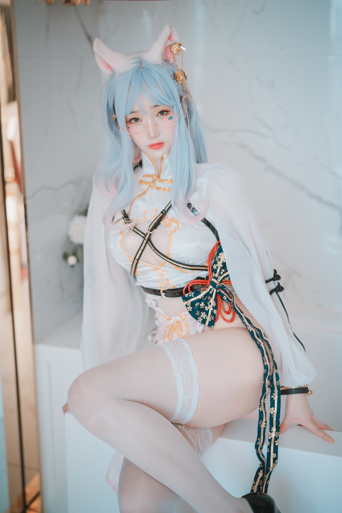 DJAWA Photo – Bambi (밤비) – Le Chat Porte un Qípáo - P7