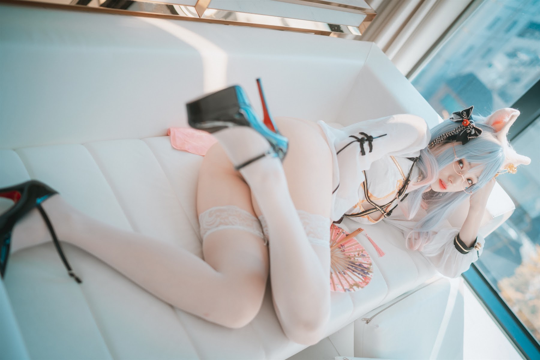 DJAWA Photo – Bambi (밤비) – Le Chat Porte un Qípáo - P85