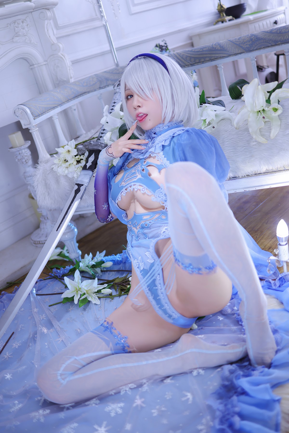 Coser@水淼aqua Vol.105 冰雪2b - P49